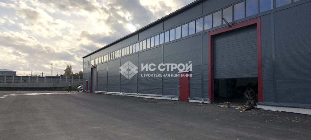 Завершение работ по строительству склада в д.Разбегаево, 1й корпус