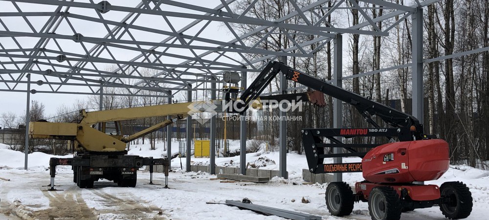 Строим склад в Разбегаево